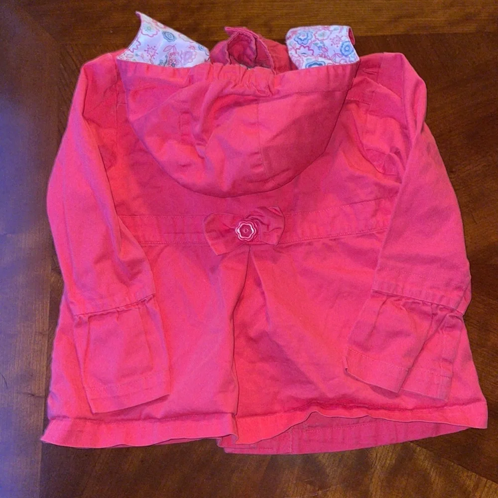 Girls Jacket Size 6–6X | Lightweight Zip Front | Soft Lined | GUC